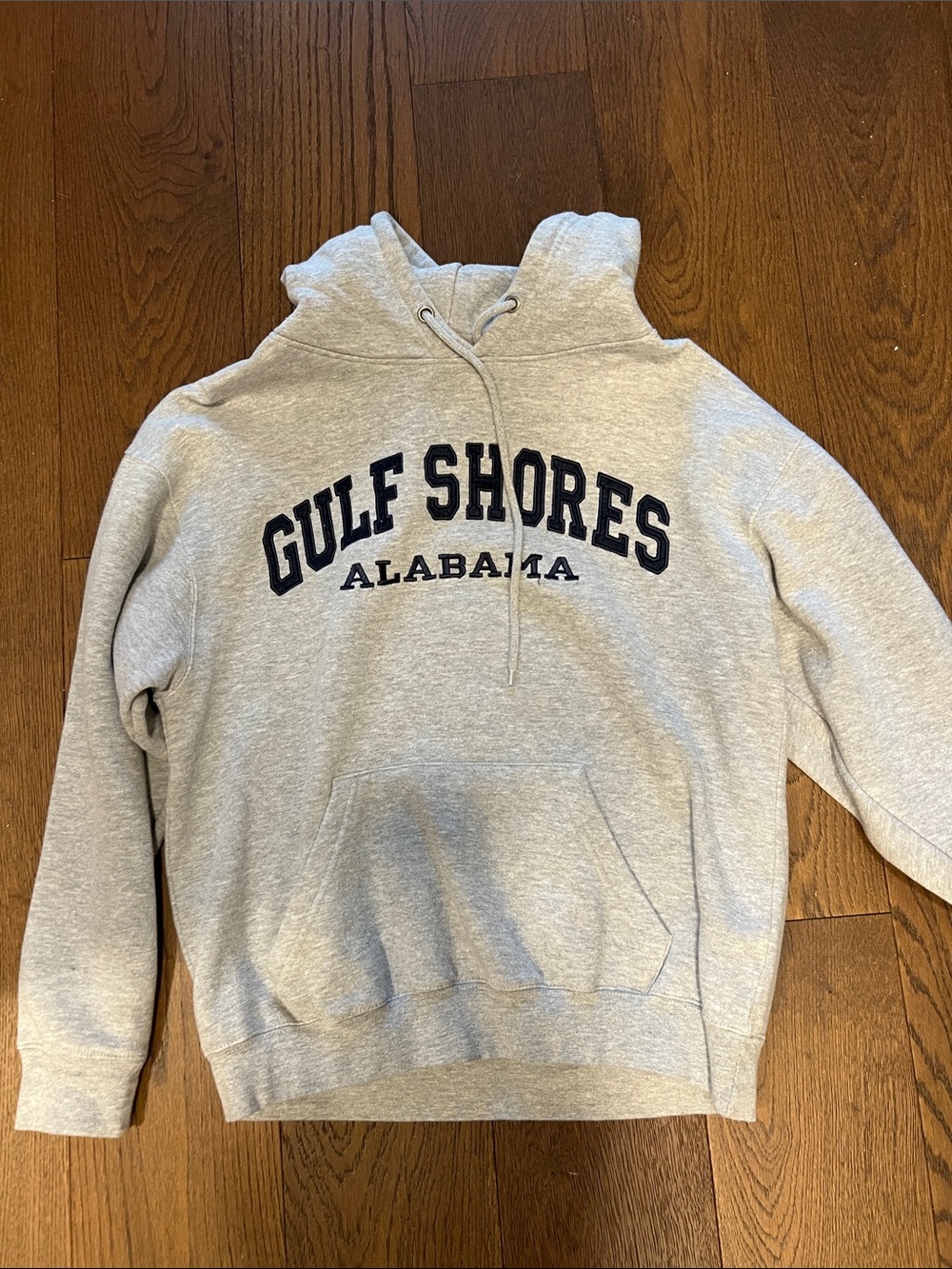 Gulf Shores Alabama Gray Pullover Hoodie